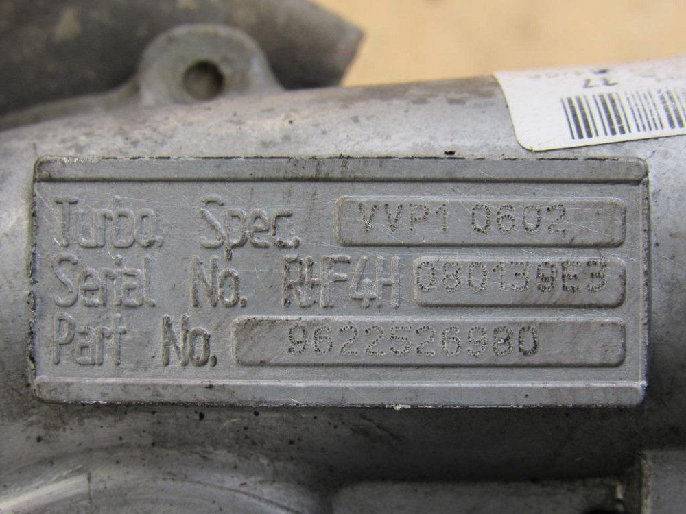 Турбіна Citroen Berlingo 2.0 HDI 1996-2003 (9622526980) Ковель - изображение 7