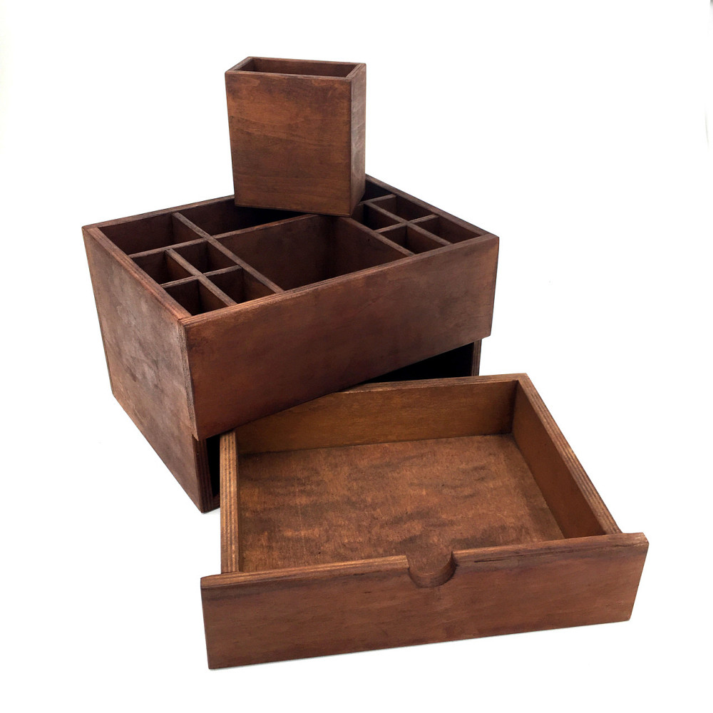 Органайзер для косметики "Афінаїда" капучино Миколаїв - фото 5