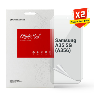 Плівка захисна Armorstandart Kit Clear + Anti-Blue Samsung A35 5G (A356) (ARM80687) Вінниця - фото 1