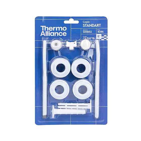 Комплект на радіатор Thermo Alliance Standart 1/2"х1" SD118152 Київ