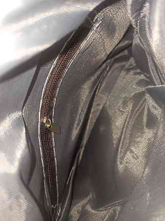 Маленькая сумка из ткани Совушка 22 см бежевый Киев