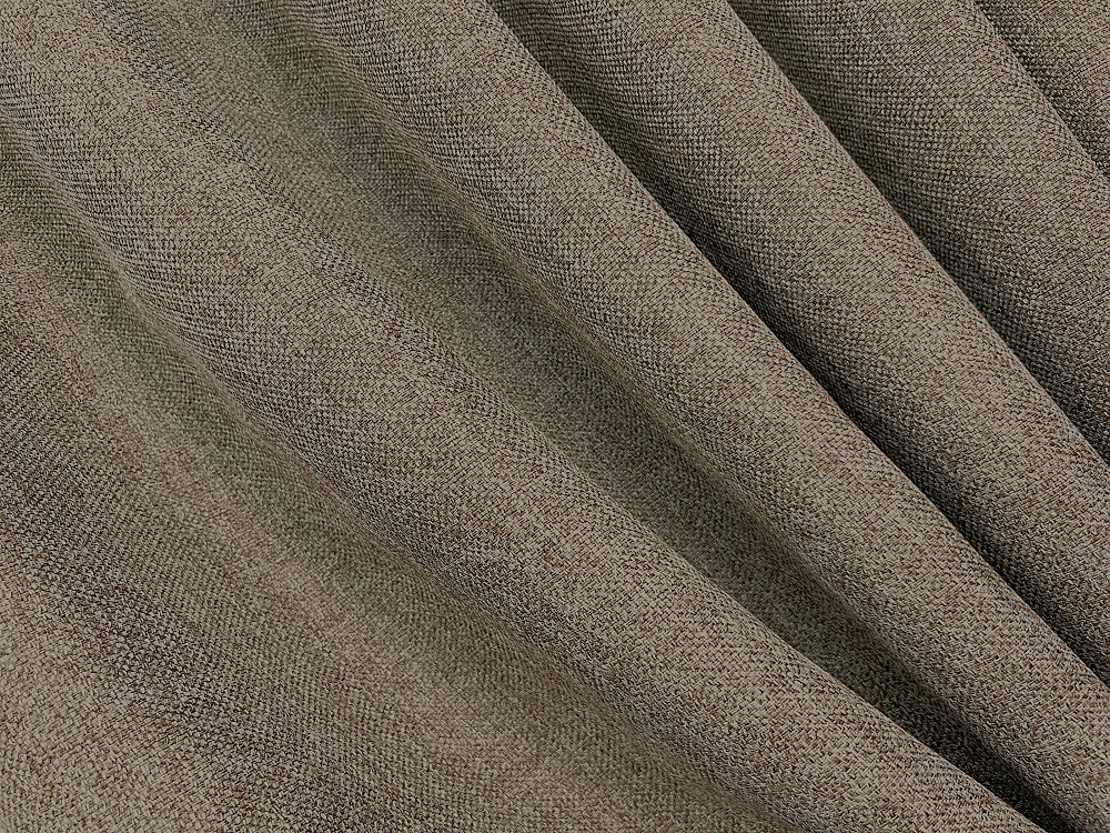 Комплект коротких штор VR-Textil Льон ELEMENTA № 1864ш Сіро-коричневий 140х170см 2 шт (35-0441) Київ - фото 5