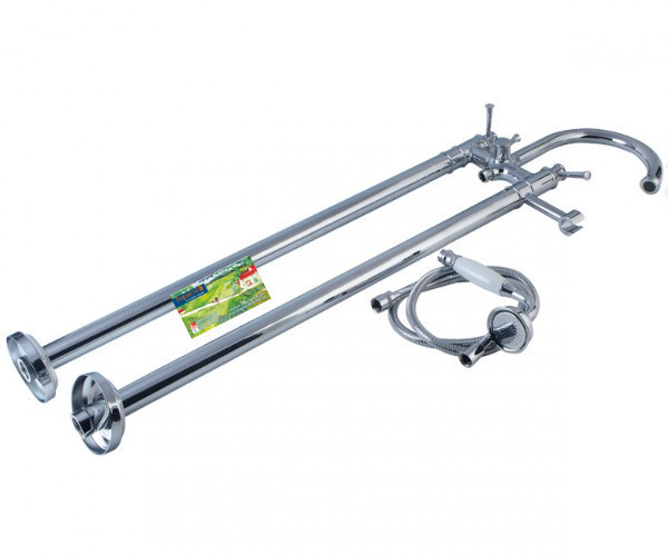 Змішувач для ванни окремостоячий Imprese Podzima Ledove ZMK01170106 Київ - фото 2