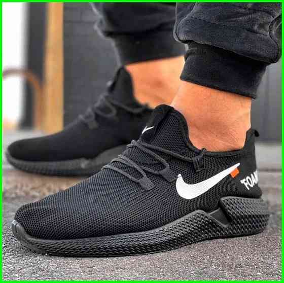 Кросівки Чоловічі Чорні Найки Ткани Тканинні Boost Пінка в стилі N!ke (розміри: 40,41) Дніпро