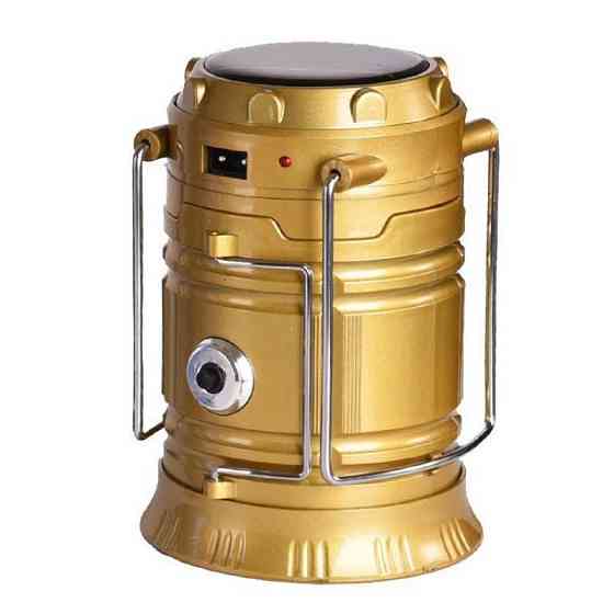 Кемпінговий ліхтар 36 Вт з USB зарядкою і ручкою Київ