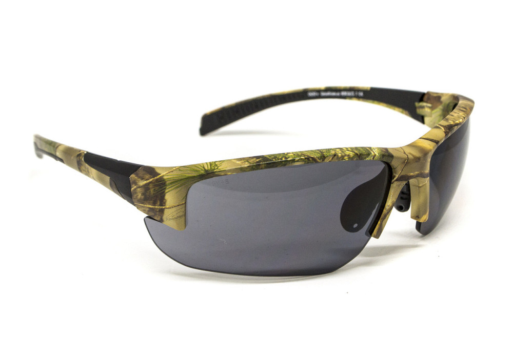 Окуляри захисні Global Vision Hercules-7 Forest Camo (gray), сірі в камуфльованій оправі Запоріжжя - фото 4