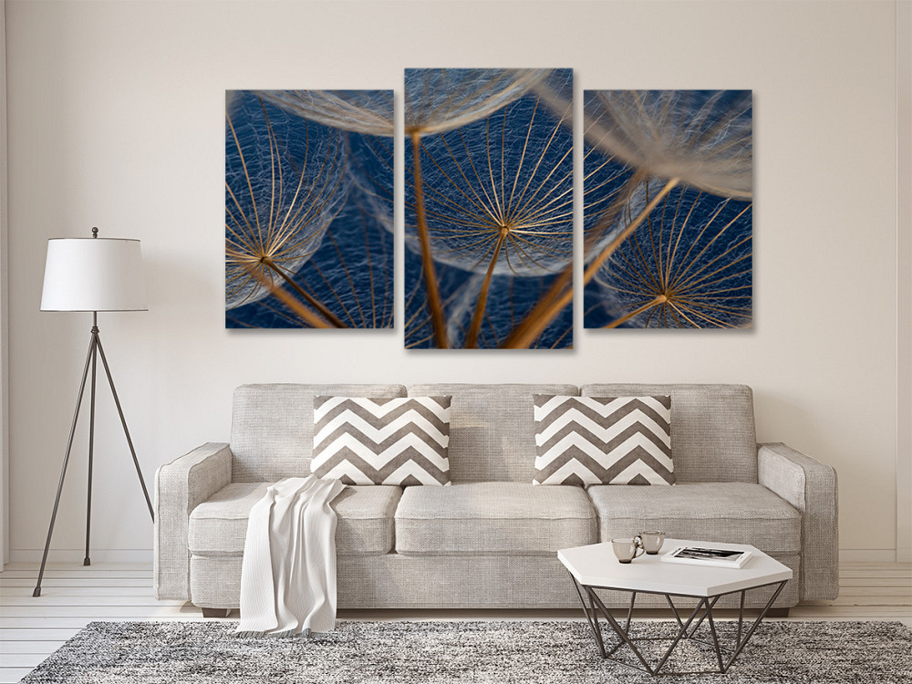 Модульная картина в гостиную / спальню Кульбаби Art-635_3 70x130 см Киев - изображение 2