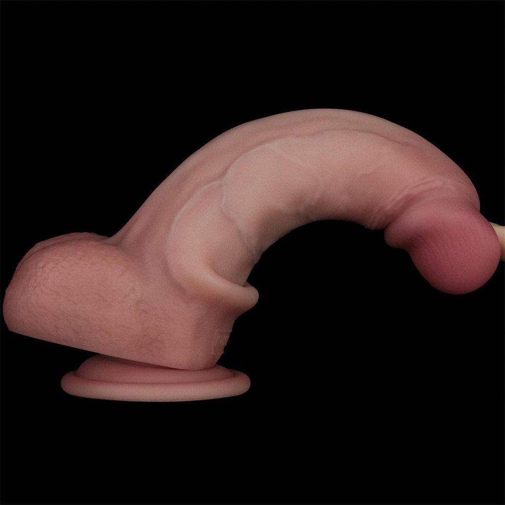 Фаллоимитатор - Sliding Skin Pro II Dual Layer Silicone Dong 8