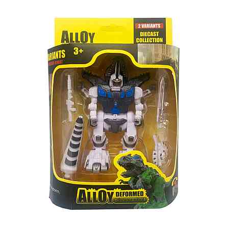 Дитячий трансформер Bambi 3275 робот+динозавр Білий Вінниця