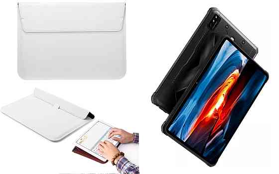 Чохол-конверт VitoCase для Hotwav R6 Pro, R6 Ultra, з функцією підставки для планшета Білий Київ