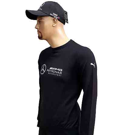 Мужской спортивный свитшот Puma MERCEDES AMG PETRONAS  оригинал Киев
