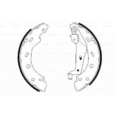 Тормозные колодки Bosch 0 986 487 600 Винница