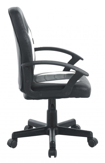 Кресло компьютерное геймерское игровое Bonro B-043 офисное для компьютера Белый Киев - изображение 3