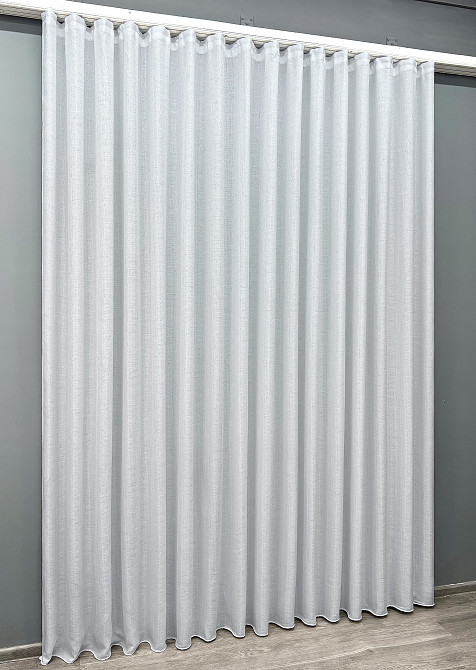 Тюль VR-Textil 2060т Льон щільний Білий Softline 400х270 см (42-1259) Київ - фото 3
