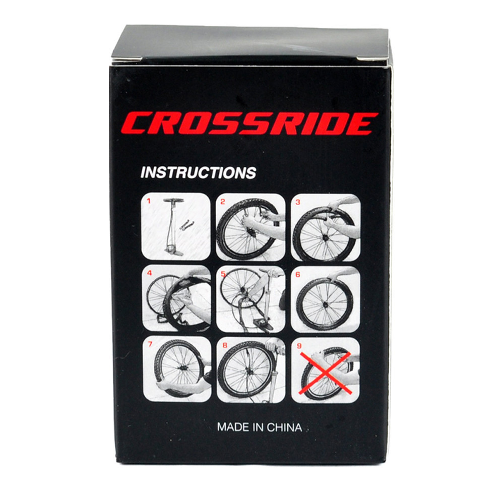 Камера для велосипеда Crossride 26x1,75/2,125 AV 48mm Бровары - изображение 3