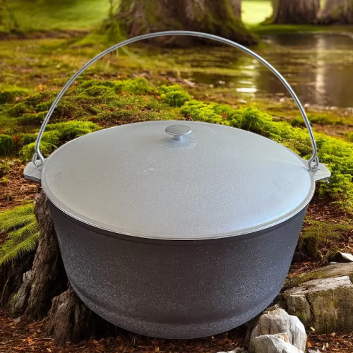 Казан туристичний 40л з кришкою та дужкою D1140 ТАЛКО Житомир - изображение 5