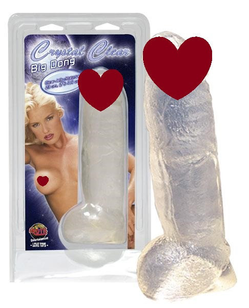 Фалоімітатор Big Dong (СRYSTAL CLEAR) Sex Aura Київ - фото 1