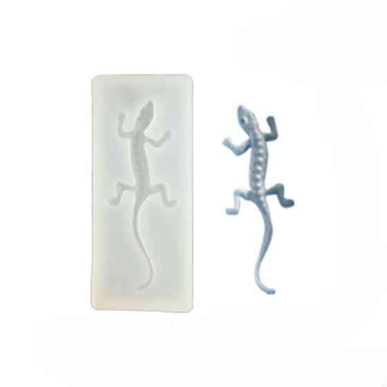 Молд силіконовий Ящірка 7 на 3 см Київ
