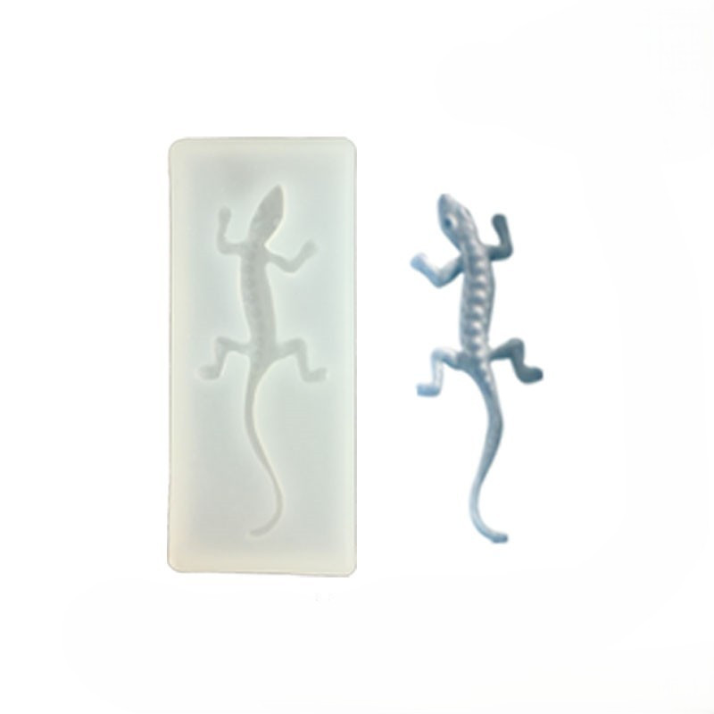 Молд силиконовый Ящерица 7 на 3 см Киев - изображение 1