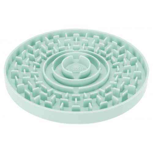 Миска Trixie Junior для повільного годування цуценят, блакитна, пластик, d 15 см Вінниця