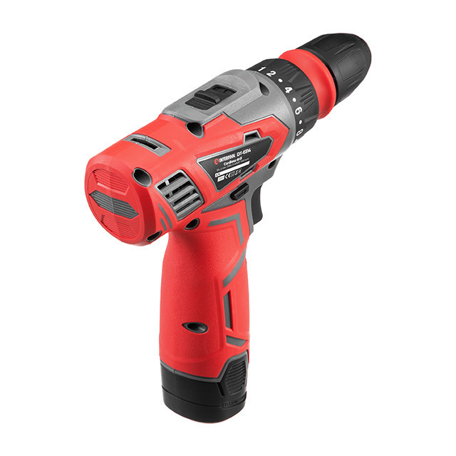 Дриль-шурупокрут акумуляторний, 12 В, Li-Ion, 1,5 Аг, 30 Нм, 0-350/0-1300 об/хв, 0,8-10 мм, знімний патрон INTERTOOL DT-0314 Київ - фото 6