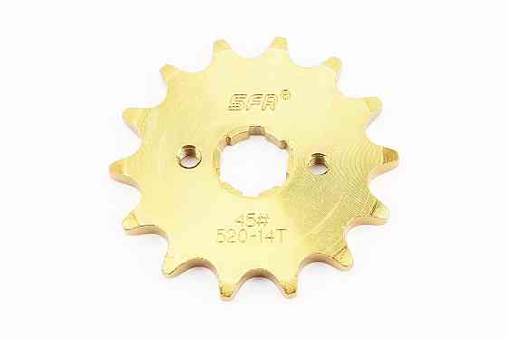 Зірка передня CG/CB-520H-14T (шліц 4мм) GOLD Бершадь