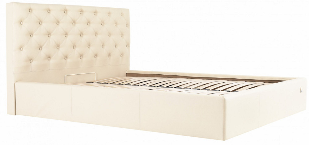 Кровать Двуспальная Coventry VIP 160 х 190 см Fly 2207 С дополнительной металлической цельносварной рамой Бежевый Днепр - изображение 12