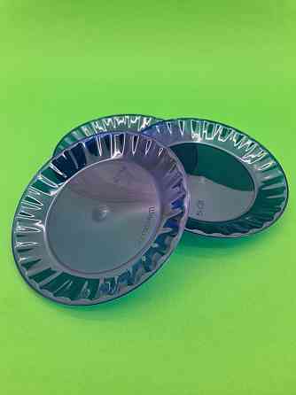 Тарілка 160 мм десертна склоподібна, блакитна 10 шт Харків