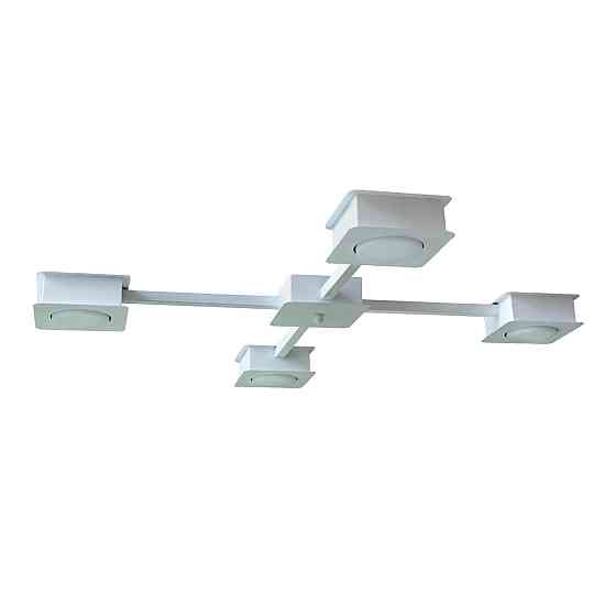 Люстра потолочная MSK Electric Space на четыре плафона под лампы GX53 NL 12040-4 WH белый Одесса