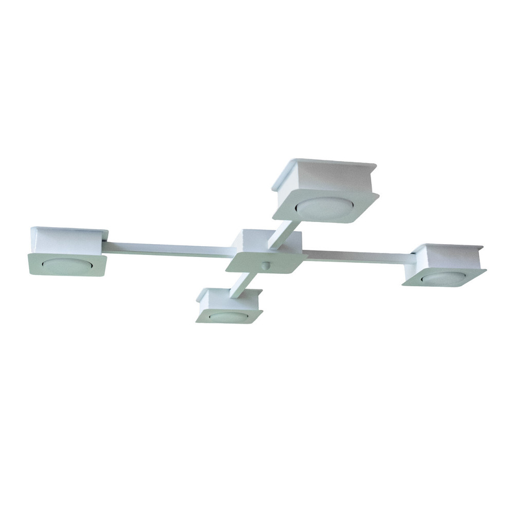 Люстра потолочная MSK Electric Space на четыре плафона под лампы GX53 NL 12040-4 WH белый Одесса - изображение 3