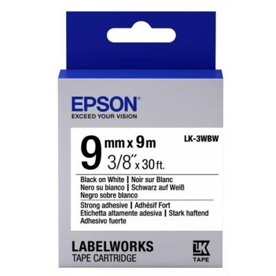 Лента для принтера этикеток Epson LK3WBW (C53S653007) Винница - изображение 1