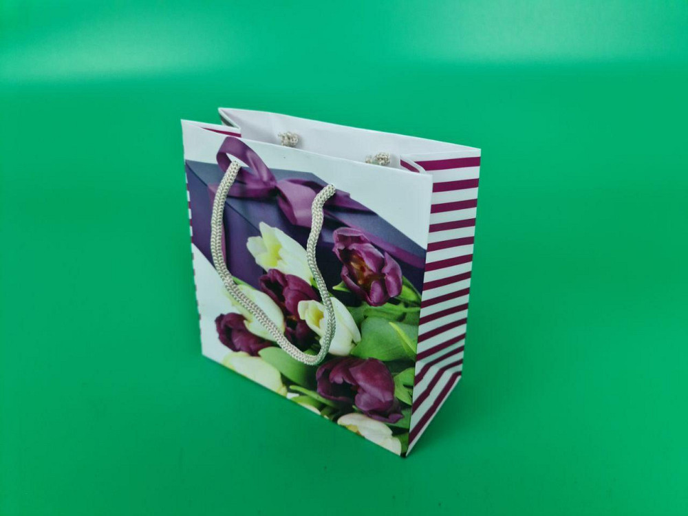 Пакет подарочный под чашку  16/16/8 (артЧ-196) (12 шт) Харьков - изображение 1