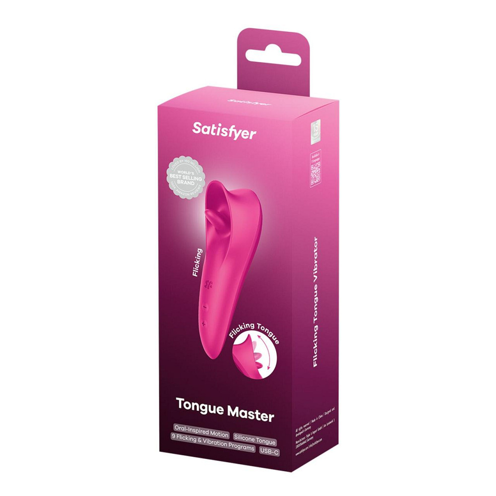 Вибростимулятор для клитора Satisfyer Tongue Master с язычком Sex Aura Киев - изображение 5