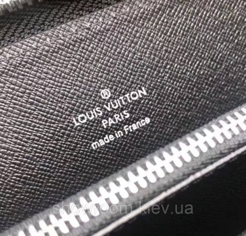 Чоловічий гаманець на дві блискавки (61723) Lux Київ - фото 5