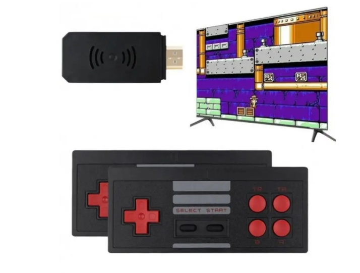 Ігрова приставка MINI GAME D600 з бездротовими джойстиками, HDMI, 620 вбудованих ретро ігор Одеса - фото 1
