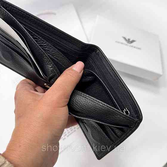 Мужское кожаное портмоне на магните GA (6607) Киев