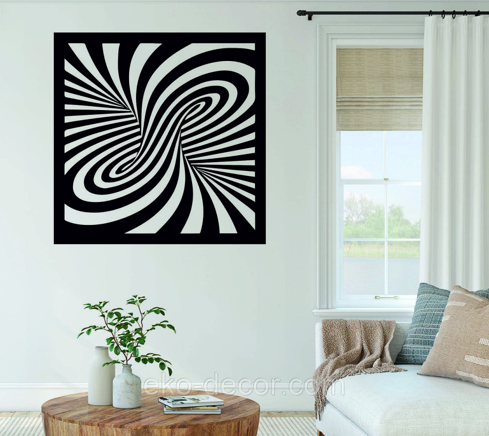 Декоративное настенное Панно «Иллюзия», Декор на стену Киев - изображение 3