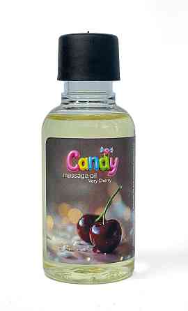 Масло массажное Candy с ароматом Вишня, 50 мл Sex Aura Киев
