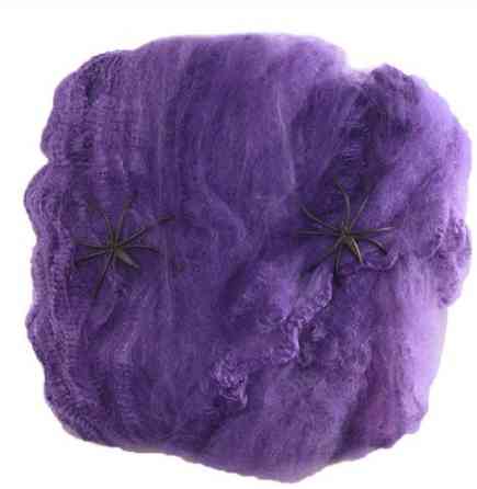 Паутина для Хэллоуина 20 г фиолетовый Киев