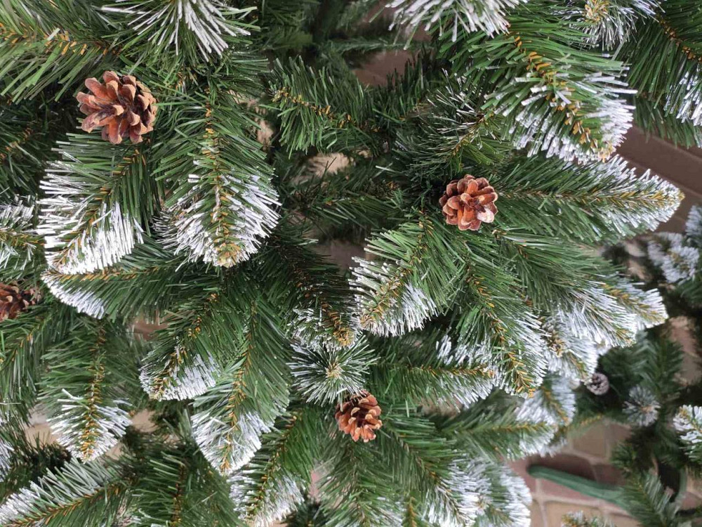 Елка искусственная новогодняя «Элитная» с шишками 1.5 / 1.8 / 2 / 2.5 м 1.5 Киев - изображение 7