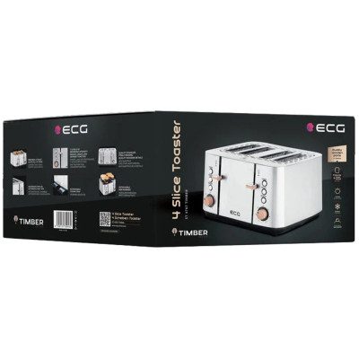 Тостер ECG ST 4767 Timber Вінниця - фото 7