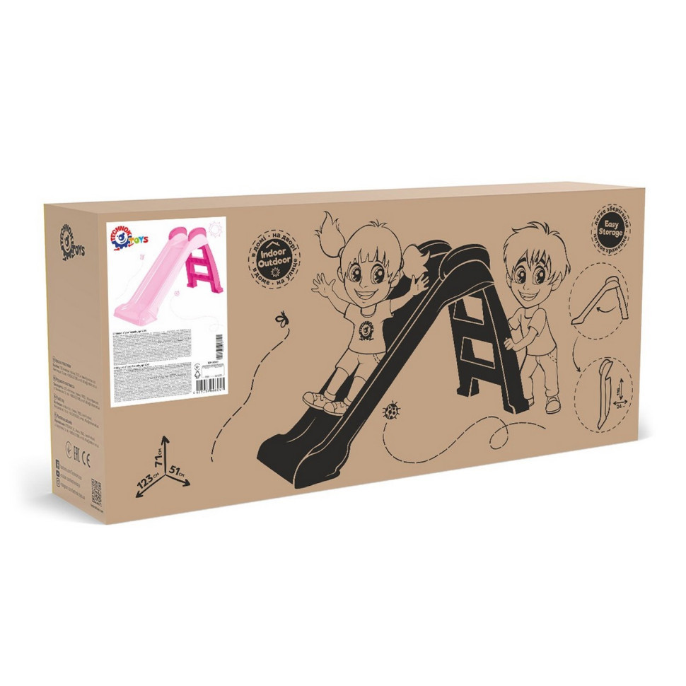 Дитяча " Гірка" ТехноК 8041TXK довжина спуску 120 см Вінниця - фото 2