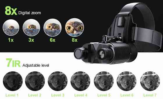 Бінокуляр нічного бачення Dsoon NV8160 + кріплення на голову + кронштейн FMA L4G24 на шолом Вінниця