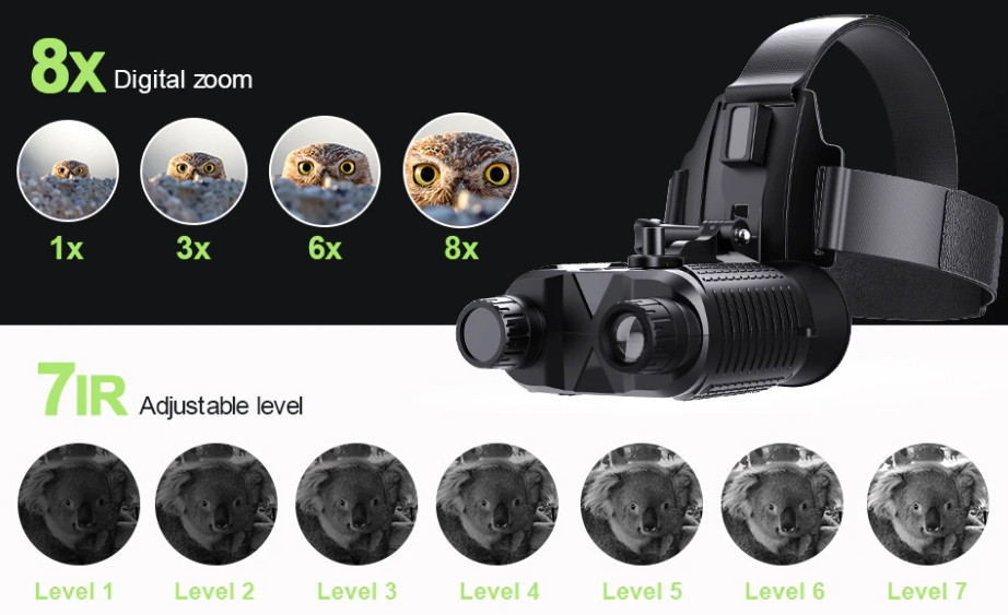 Бінокуляр нічного бачення Dsoon NV8160 + кріплення на голову + кронштейн FMA L4G24 на шолом Вінниця - фото 5