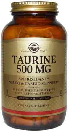 Таурин Solgar Taurine 500 мг 250 капс Київ