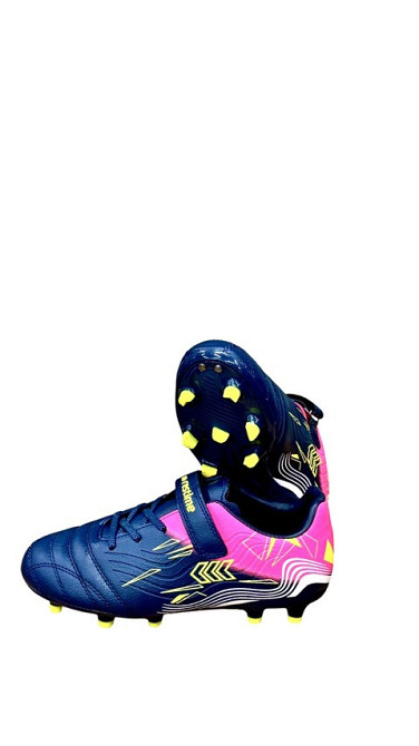 Бутси (копи) для футболу дитячі Restime DDB24137-2 р. 31, 32, 35 Вишнёвое - изображение 2