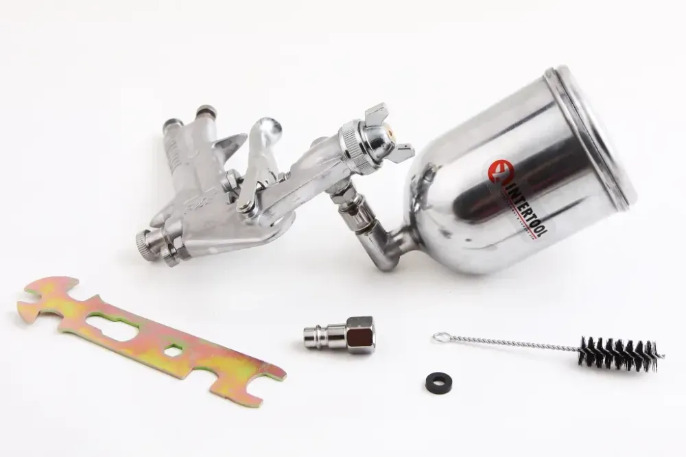 Пистолет покрасочный пневмат. Intertool HP 1.5мм в/б металл 600мл 360° Винница - изображение 1