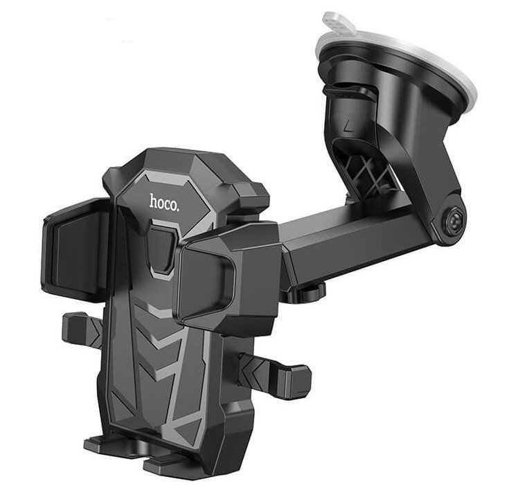 Тримач автомобільний HOCO Armor suction cup car holder DCA17, чорний Вінниця - фото 5