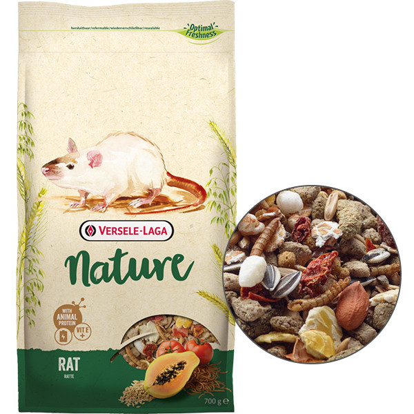 Versele-Laga Nature Rat ВЕРСЕЛЕ-ЛАГА НАТЮР РЕТ суперпреміум корм для щурів Київ - фото 1