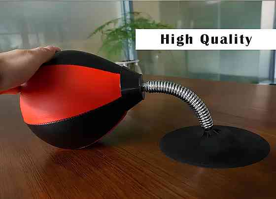 Настільна боксерська груша – антистрес RESTEQ. Надувна боксерська груша + насос у комплекті Київ